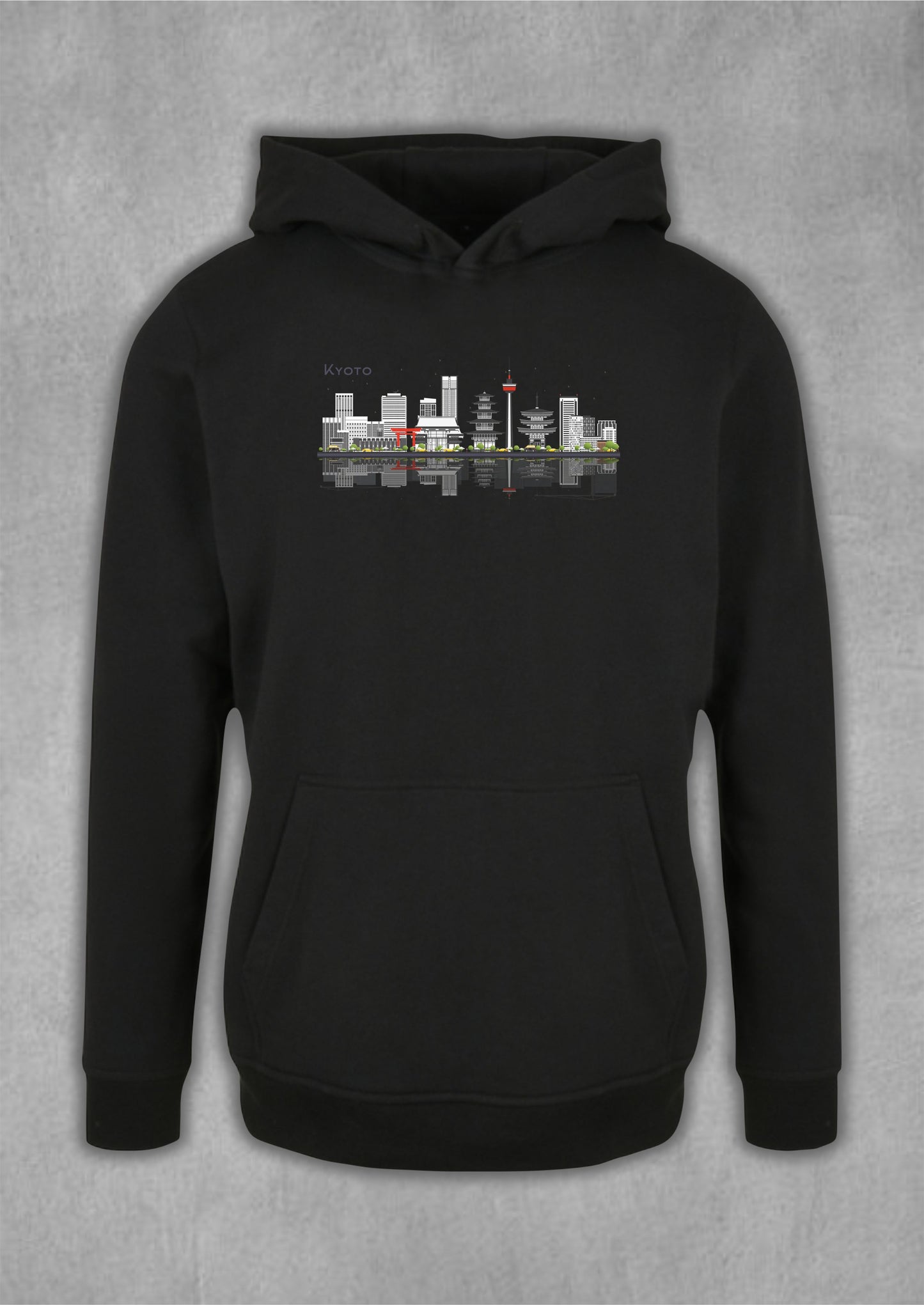 Hoodie Kyoto Skyline