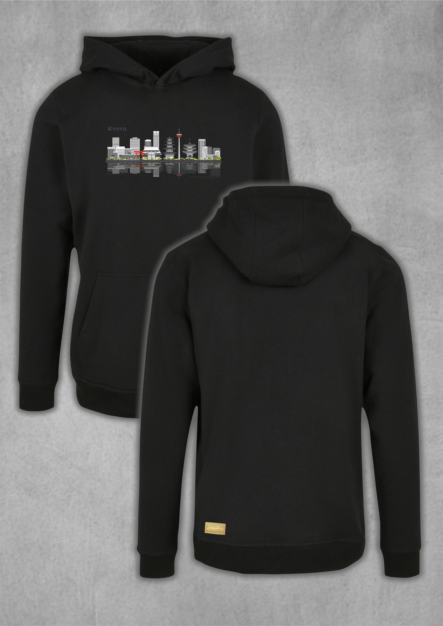 Hoodie Kyoto Skyline